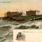Gruss aus Borkum - Litho