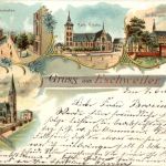 Gruss aus Eschweiler - Litho