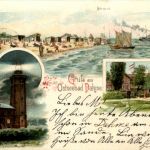 Gruss aus Dahme - Litho