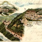 Gruss vom Hartkortberg Wetter - Litho