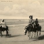 Borkum - Eselreiten am Strand