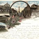 Gruss aus Borkum - Litho 1894