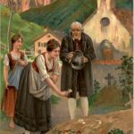 Das letzte Edelweis - Prägekarte