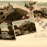 Gruss vom Hardenberg - Litho