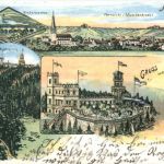 Gruss vom Osterberg - Körzschenbroda - Litho