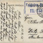 Douai - La gare - Feldpost
