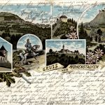 Gruss vom Hohenstaufen - Litho