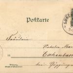 Gruss aus Lorch - Litho