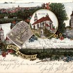 Gruss aus Waiblingen - Litho