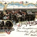 Gruss aus Diepholz - Litho