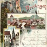 Gruss aus Reutlingen - Litho