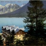Plansee mit Hotel Forelle