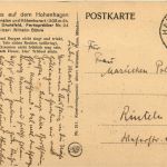 Dransfeld - Gasthaus auf dem Hohenhagen - Bahnpost