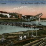 Grodno - Von den Russen zerstörte Brücke