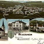 Gruss aus Degersheim - Litho