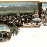 Gruss aus Altstätten - Litho