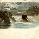 Schaffhausen - Rheinfall - Wo erscheint die Nixe?