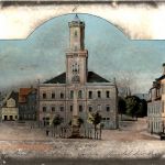 Gruss aus Schneeberg - Litho