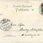 Gruss aus Schneeberg - Litho