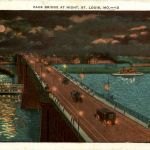 St. Louis - Eads Bridge at Night