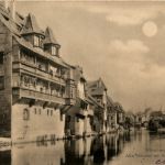 Nürnberg - Alte Häuser an der Pegnitz