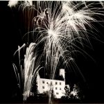 Gössweinstein - Burgbeleuchtung mit Gossen Feuerwerk