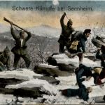 Schwere Kämpfe in Sennheim