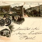 Gruss aus Schlangenbad - Litho