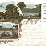 Gruss vom Gasthaus zum Uglei - Litho