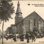 Neris les Bains - Sortie de la Messe