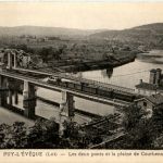Puy L Eveque - Les deux ponts et la plaine de Courbenac