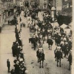 Ernee - Vue de la Calvacade - Place Mazarin