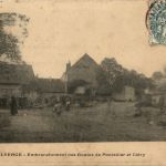 Vielverge - Embranchement des routes de Pontailler et Clery