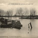 Alfortville - Un Coin de Ile Saint Pierre - Inondations de 1910