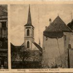 Bitburg - Liebfrauenkirche und Wasserturm