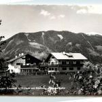 Villach/Kärnten - Villach, Pension Egger Seebach mit Görlitzer u. Seilbahn