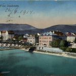 Villach/Kärnten - Villach, mit Draubrücke