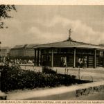 Hamburg, Verkehrspavillon der Hamburg-Amerika Linie am Jungfernstieg