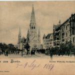 Berlin-Charlottenburg - Kaiser Wilhelm Gedächtnis Kirche,