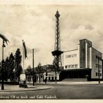 Berlin-Charlottenburg - Funkturm und Cafe Funkeck
