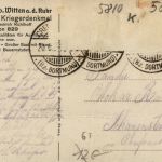 Gruss aus Heven bei Witten an der Ruhr - Restaurant zum Kriegerdenkmal