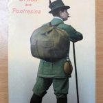 Gruß aus Pontresina - Mechanische Karte