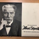 Albert Schweitzer und sein Werk in Lambarene - Umschlag mit 8 Ansichtskarten