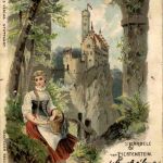 S Bärbele von Lichtenstein - Litho