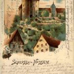 Schloss zu Nossen - Litho