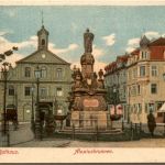 Rastatt - Rathaus - Litho
