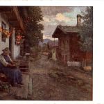 Steirischer Bauernhof - Künstlerkarte Schuster