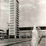 Neubrandenburg - Hochhaus am Karl Marx Platz