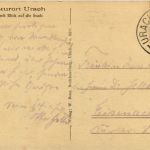 Urach - Ruine mit blick über die Stadt