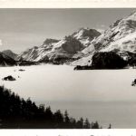 Sils im Engadin - Der Bergeskranz gegen Maloja